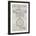 thumbnail image 3 of Marmont Hill - "Dirigible 1922 Old Paper" by Steve King Framed Painting Art Print, 3 of 5