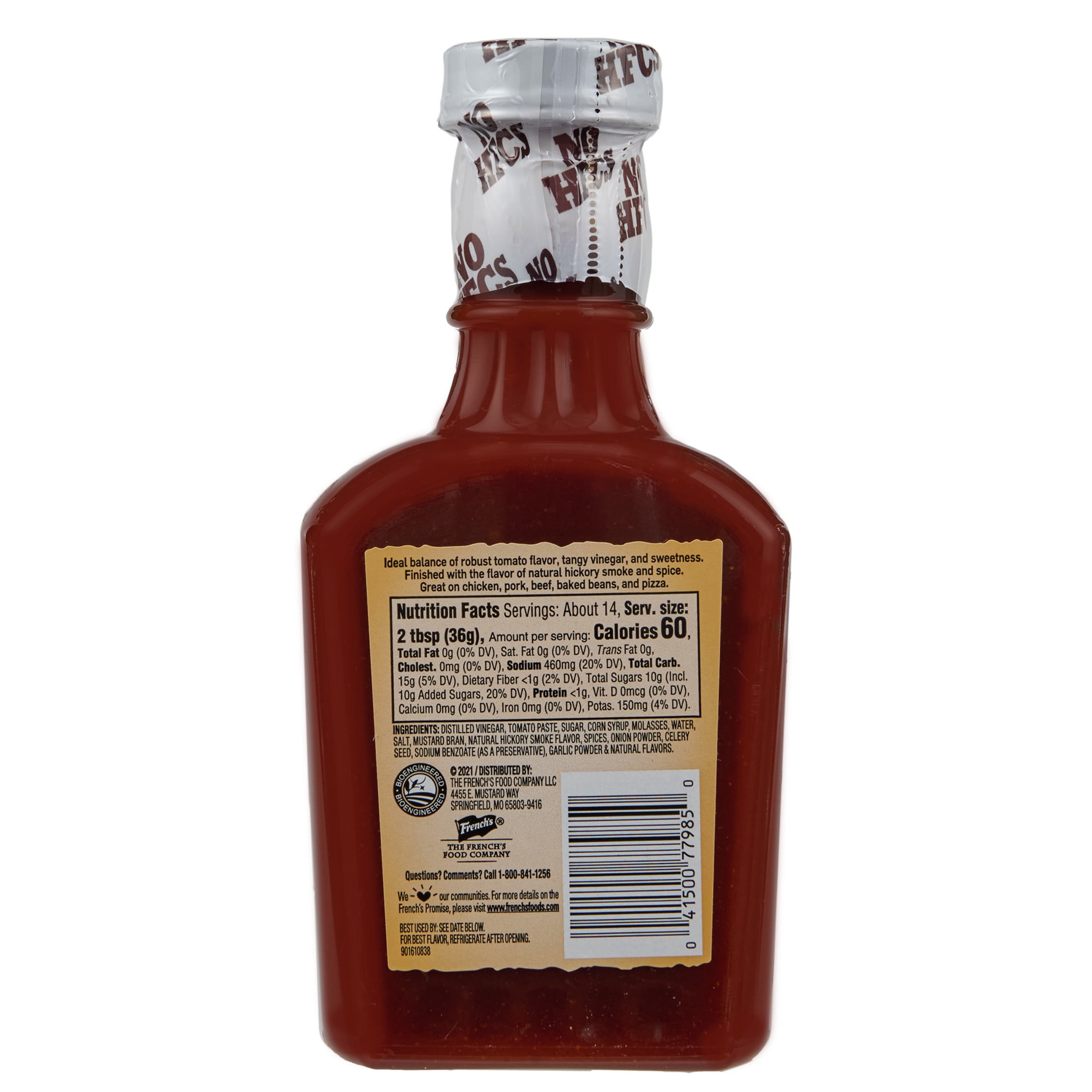 (12 pack) Cattlemen's Kosher Kansas City Classic BBQ Sauce, 18.0 oz Bottle