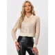 thumbnail image 2 of Chaqueta De Lentejuelas Tipo Aviador Con Cremallera En La Parte Delantera Con Purpurina Brillante Para Mujer albaricoques L, 2 of 5