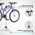 thumbnail image 2 of RaxGo Freestanding Bike Stand, 1 Bicycle Stand with Adjustable Height, for Mountain & Road Bicycles, 2 of 5