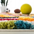 thumbnail image 4 of Safavieh Safavieh Kids Shag Ivory Shag Rug - Runner 2'3" x 7', 4 of 5