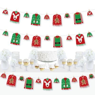 ugly sweater garland