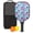 Pioneer Flower Floral-2, variant on Pickleball Paddles Set,Pioneer Flower Floral Print Pattern Fiberglass Surface Pickleball Racket Set with 2 Indoor Outdoor Pickleball Balls and Pickleball Bag,Pickle-ball Equipment