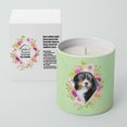 thumbnail image 2 of Carolines Treasures CK4278CDL Bernese Mountain Dog Soy Candle 10 oz Decorative Gift Scented Soy Candles for Home Green, 2 of 2