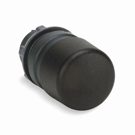 Schneider Electric Mushroom Head Push Button,Black,22mm ZB5AC24
