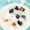 E001- Style A, variant on Small Acrylic Clamp, Alternative Accessory, Emo Clip, Gothic Halloween Decor Themed Piece, 1.2X0.7X0.6 Inch Black Inverted Cross Mini Claw, Playful Novelty Hold for Forehead Bangs