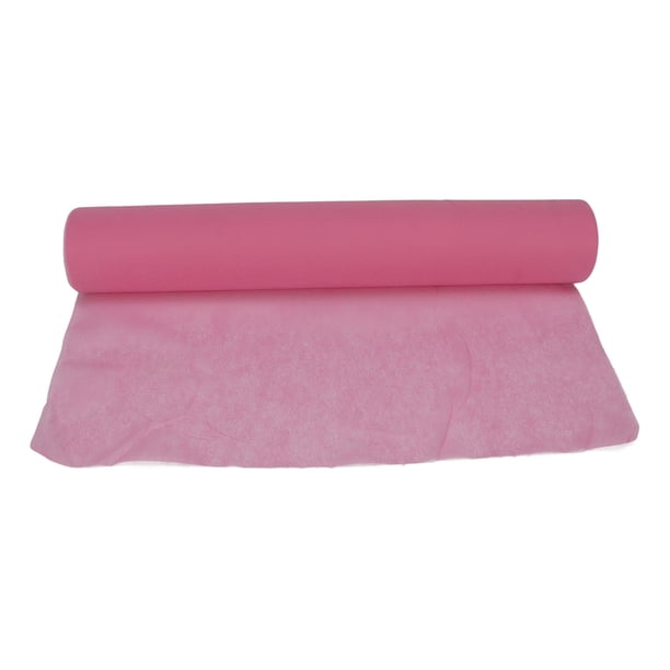 Sábana desechable no tejida, respetuosa con la piel, para spa, club, centro de cuidado de la piel, salón de belleza, color rosa