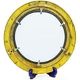 thumbnail image 4 of Solid Brass Porthole Mirror (Brass Polished) - (8 Inches), 4 of 4