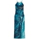 thumbnail image 4 of Maxi vestidos de mujer verano casual cuello redondo sin mangas vacaciones playa bolsillos vestido largo Fridja  hj5060, 4 of 5