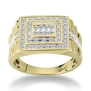 1/2 Carat Diamond 2004 Men's Christmas Ring