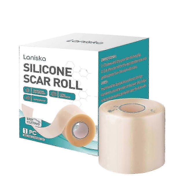 Hydrocolloid Roll for Wound Care, Hydrocolloid Patch Bandages with Self-Adhesive, Waterproof, Highly Absorbent for Burn, Blister, Acne Care