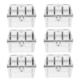 thumbnail image 5 of Elegant Silver Plastic Treasure Chest Candy Boxes for Home Use with Moderate Capacity 6pcs, 5 of 5