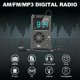 thumbnail image 4 of 2X Mini Radio PortáTil de Bolsillo AM FM Receptor de Radio Digital Canal de BúSqueda AutomáTica Tarjeta TF Reproductor de MúSica MP3, 4 of 5