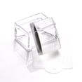 thumbnail image 4 of Juego de 2 sellos de silicona transparentes rectangulares para decoración de uñas Sello de silicona con raspador en forma de flor Disponible en 3 colores, 4 of 6