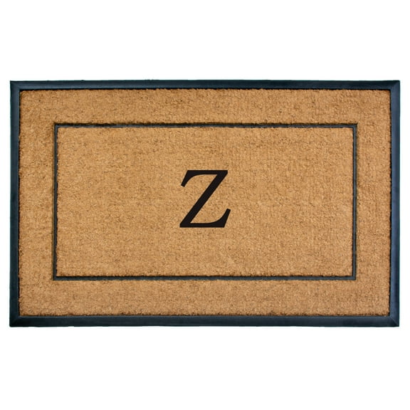 Calloway Mills Traditional Multi-color Coir Living Room Floor Mat, 2' x 4'