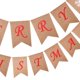 thumbnail image 4 of Pancarta colgante de pared de , banderines navideños, tira de , banderas colgantes para celebraciones, pared del porche de Estilo C, 4 of 5