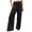 Black, variant on Work Pants Women Women's Classic Cotton Linen Casual Pants High Waist Loose Fit Long Trousers for Daily Wear, Work & Vacation Orange XXL