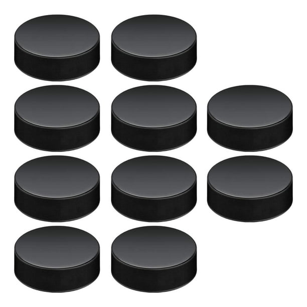 Discos de hockey Suministros de hockey Paquete de 10 discos de hockey sobre hielo Pelotas de hockey para competencia al aire libre Ejercicio