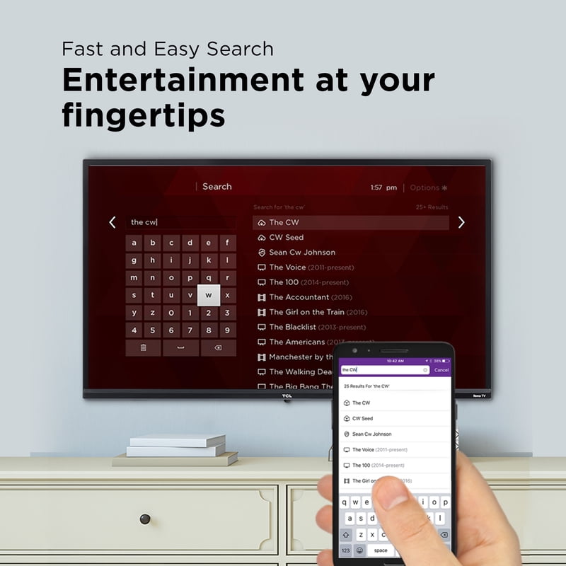 TCL 32” Class S3 (32S331) 720p HD LED Smart TV with Roku TV gallery view