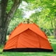 thumbnail image 5 of Tienda de campaña plegable de tela Oxford, totalmente automática, para exteriores, viajes y acampada (naranja), 5 of 5