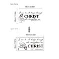 thumbnail image 3 of Adhesivos de pared «Puedo hacer todas las cosas por Cristo» (PVC, 30 x 60 cm), 3 of 3