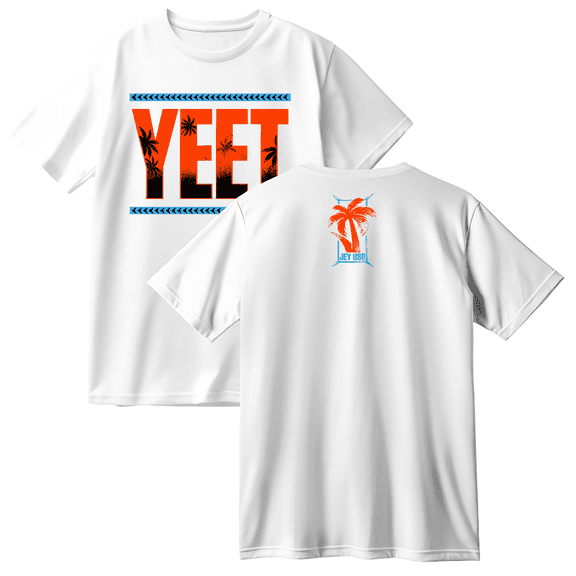 Jey Uso Yeet Cotton T-shirt Women Men Short Sleeve Crewneck Fashion Tee