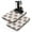 White-858, variant on Sci-fi Lovers Dish Drying Mat, Space Geek Rocket Starry Night Sky Absorbent Kitchen Mat