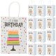 thumbnail image 2 of 24pcs Birthday Gift Bags Paper Candy Goodie Bags Chocolate Pouches Birthday Party Favor Bags, 2 of 5