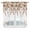 Burnt Orange, variant on Swag Valance Curtains for Windows, Orange Brown Eucalyptus Light Filtering Kitchen Curtains with Rod Pocket, Watercolor Spring Weeping Botanical Window Treatment Valances, 36x36 - 2 PCS