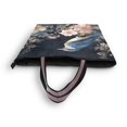 thumbnail image 4 of Women's Tote Handbag Cloth Handbag Large Tote Bag Shopping Bag Watercolor Vintage Blue Bird, 4 of 8
