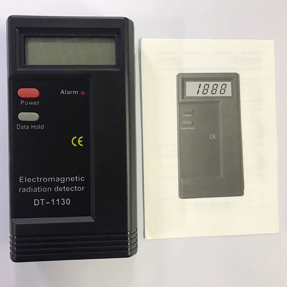 Portable Radiation Detector Geiger Counter Dosimeter Meter Kit 6F22 9V 