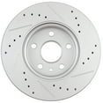 thumbnail image 2 of Brake Rotors,CCIYU Premium Performance Front Brake Rotor fit for 17-18 for Chevy Bolt EV,11-18 for Chevy Cruze,16 for Chevy Cruze Limited,12-18 for Chevy Sonic,16-18 for Chevy Volt, 2 of 5