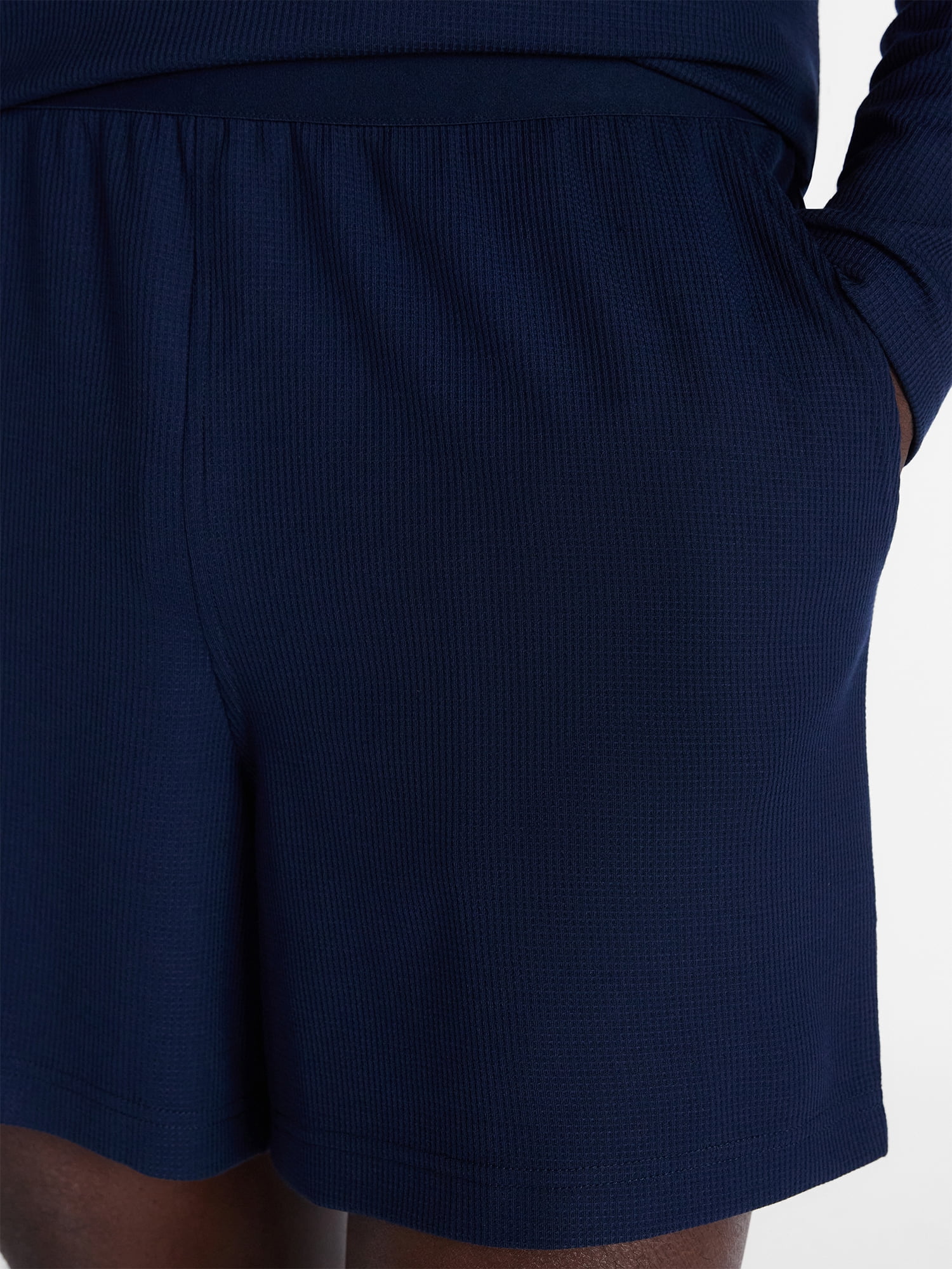 George Men's Waffle Knit Sleep Shorts, Sizes XS-3XL