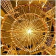 thumbnail image 2 of 17ft 50LEDs LED Copper Wire String Lights Warm White Fairy Lights for Garden Patios Porch Wedding Tree Dancing Party Christmas Decoration, 2 of 7