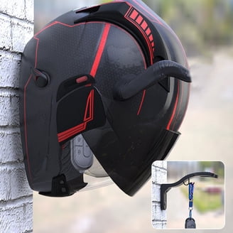 Extreme Max 5001.6029 - Doppio Gancio Portacasco In Alluminio Per Rimorchio, Garage E Officina - Supporto Universale Per Caschi Integrali E Motocross - 3
