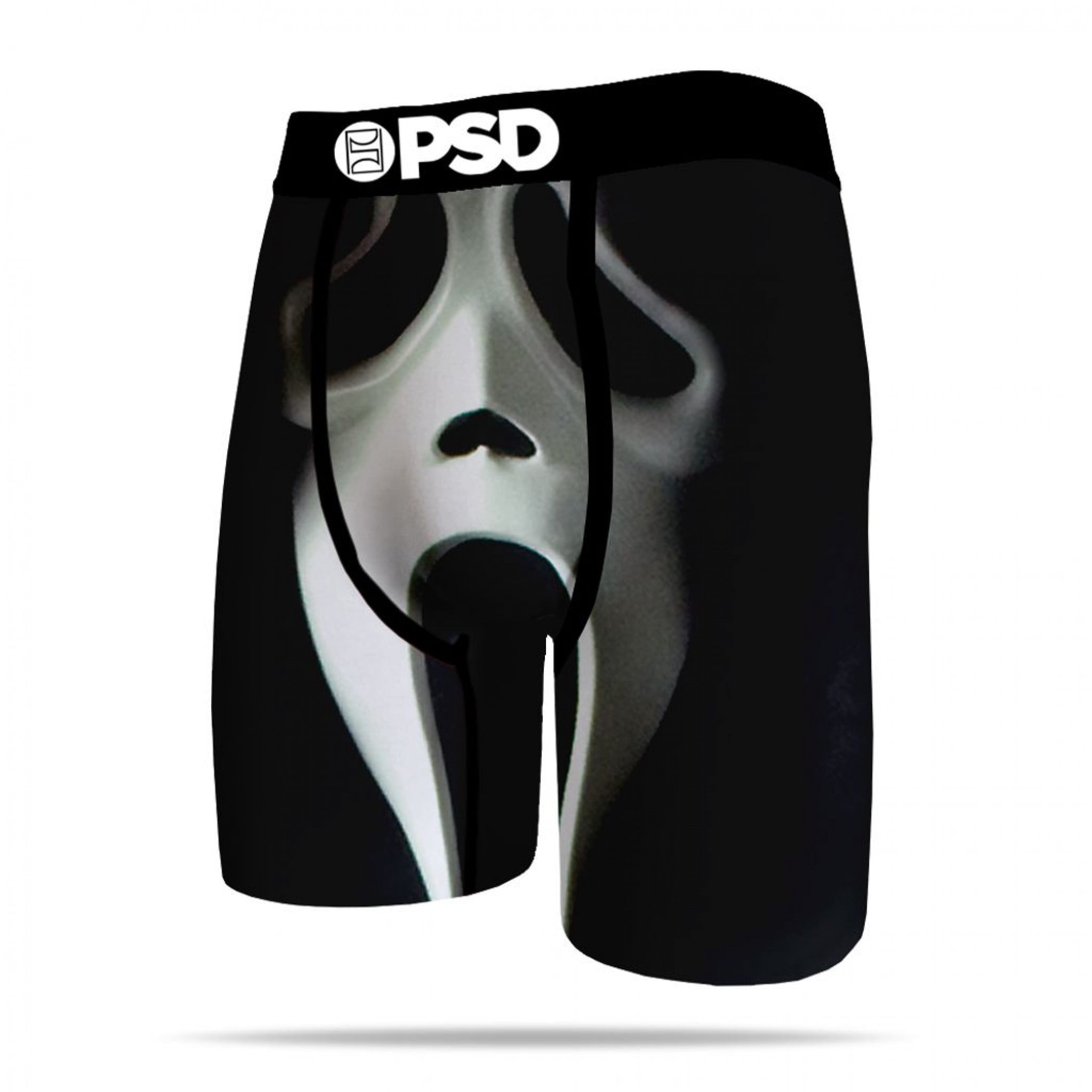 PSD x Ghost Face All Over Black Boxer Briefs, psd 