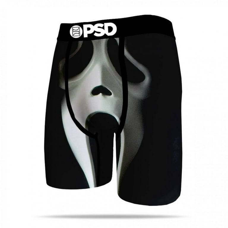Scream Character Ghost Face Men's PSD Boxer Briefs-Medium (32-34) 