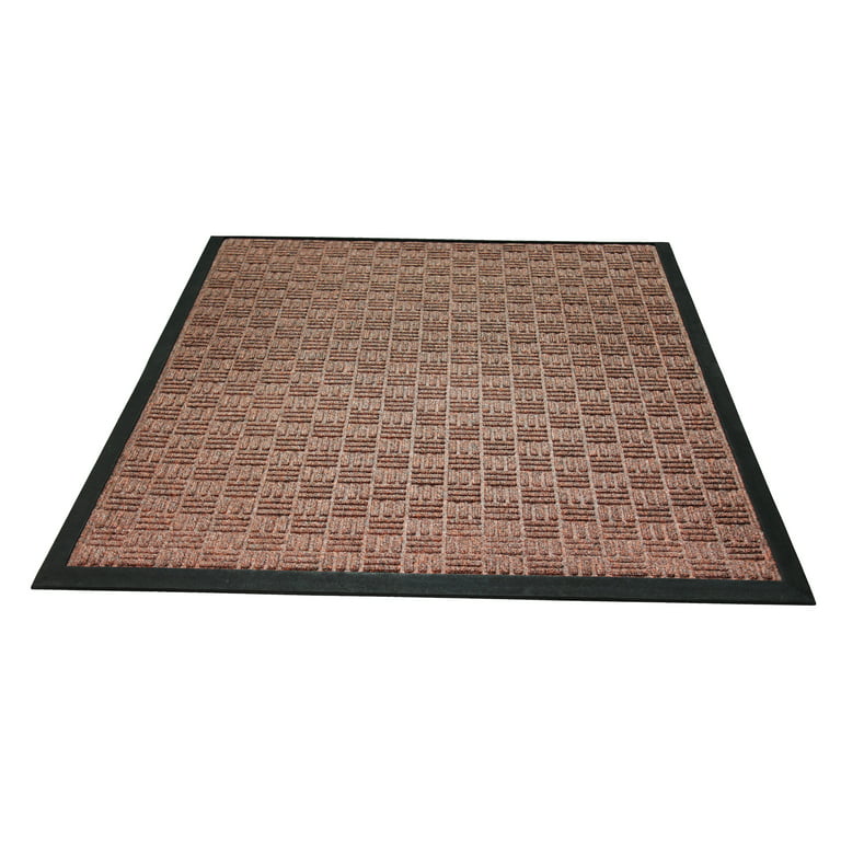 Set Of 2 Ribbed 17 X 30 Indoor/outdoor Door Mat - Great For Mud-rooms,  High Traffic Areas, Garages, Doorways, And Everyday Home Use (natural) :  Target