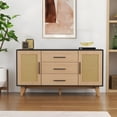 thumbnail image 4 of 59 inch rattan storage cabinet, 4 of 15
