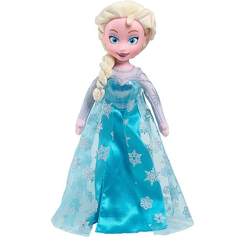 Frozen Elsa Soft Plush Doll - Walmart 