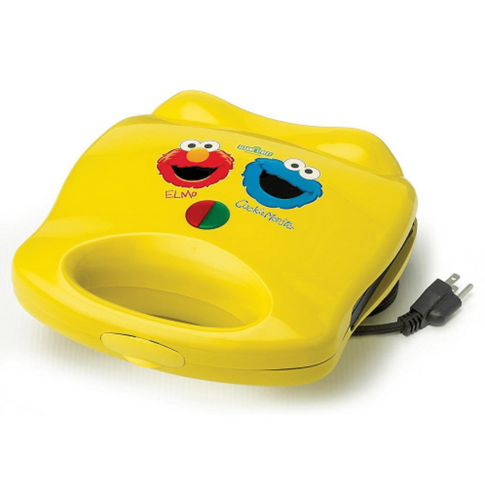 Sesame Street Waffle Maker with Elmo and Cookie Monster