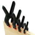 thumbnail image 4 of Baohd 8X Spring Clamps Woodworking Tools Plastic Nylon Clip Simple Pegs Adjustable Photo Studio Carpentry Accessories, 4 of 6