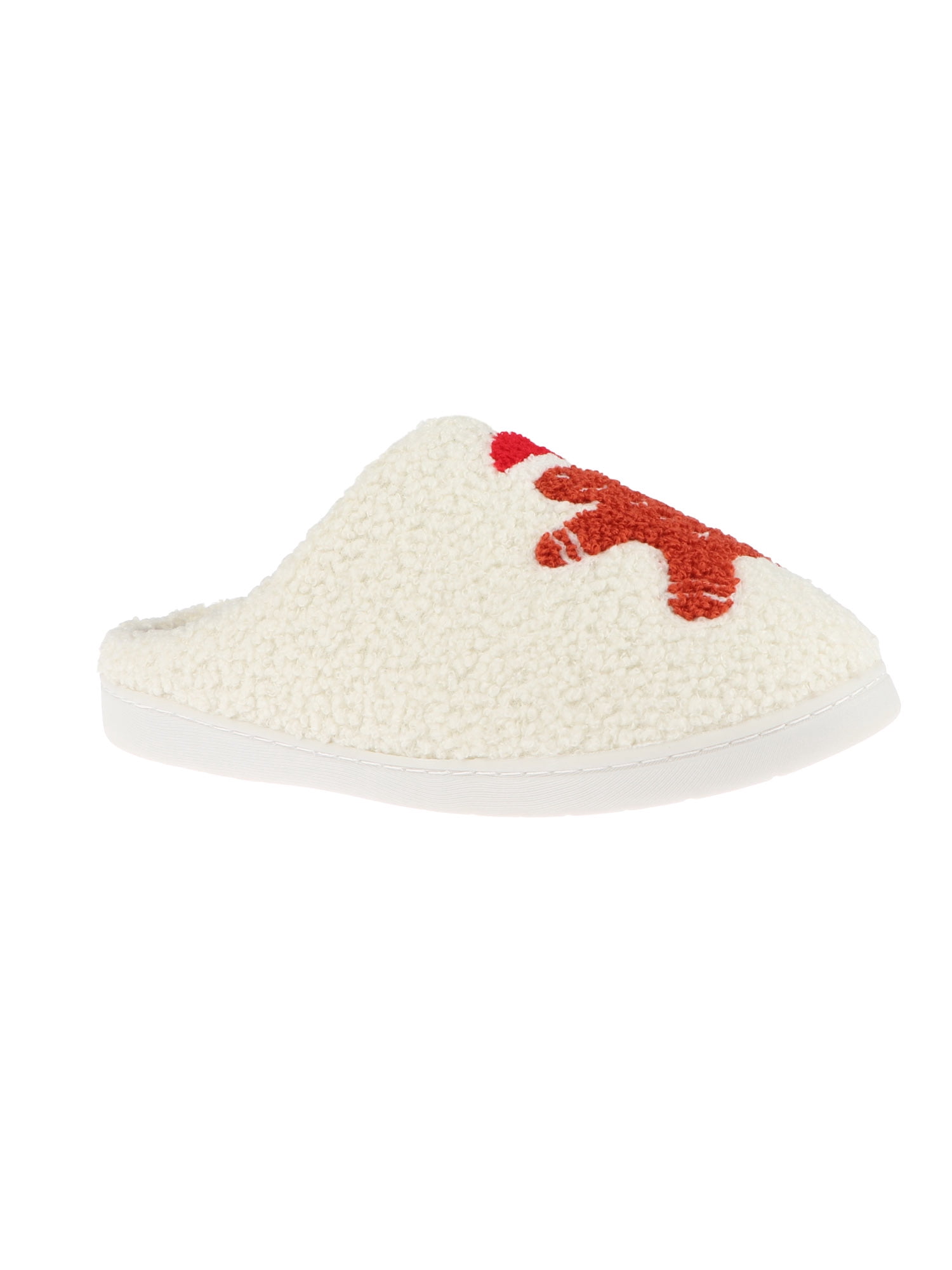 S+R Women's Holiday Graphic Cozy Slide Slipper