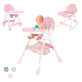 thumbnail image 1 of Silla Periquera Alta Baby Gaon 3 en 1 Color Rosa Convertible en Silla para Comer y Mecedora, 1 of 8