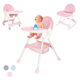 thumbnail image 1 of Silla Periquera Alta Baby Gaon 3 en 1 Color Rosa Convertible en Silla para Comer y Mecedora, 1 of 8