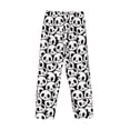 thumbnail image 3 of Fotbe Cute Panda Men's Pajama Pants,Sleepwear Pants,Pj Bottoms Drawstring And Pockets-Large, 3 of 7