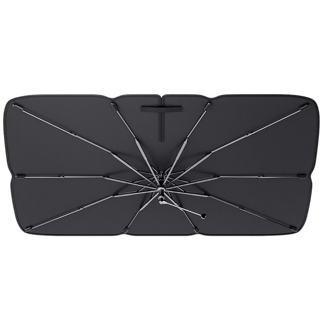 Parasol para parabrisas de coche, mango Flexible plegable 360 que aplica cubierta frontal de ventana, superficie de Nano parasol de cristal de hielo