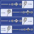 thumbnail image 4 of Outil de Réparation de Turbine Dentaire Cartouche de Roulements en Céramique pour Rotor Pièce à Main Haute Vitesse AI-C-X700L, 4 of 6