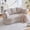 taupe, variant on Arouseden 74" Curved Sofa for Small Spaces,Curved Loveseat Couch with 3 Cushions and 2 Throw Pillows,Chenille Loveseat with Curved Backrest,2 Seater Sofas Couch for Living Room(Curved/Camel)