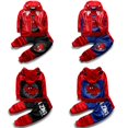 thumbnail image 2 of Traje de niños pequeños, conjuntos de ropa de superhéroe para niñas, trajes de primavera y otoño para niños, chándal de 3 uds, ropa para niños 4T Gao Jinjia LED, 2 of 2